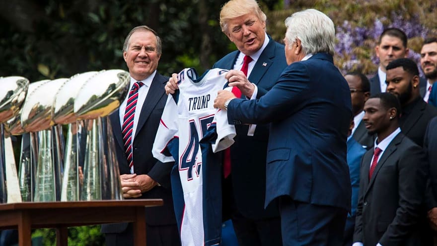 The seven-figure sum Patriots owner Robert Kraft donated to Donald Trump in 2017