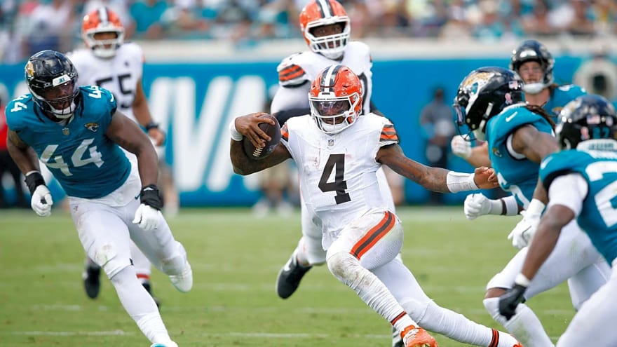 ‘Give the defense credit’ – Deshaun Watson speaks on his performance in opening game against the Jacksonville Jaguars