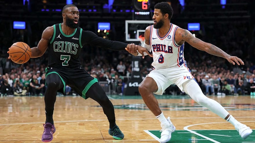 Boston Celtics trade of Jaylen Brown for Paul George has fans asking if Shams Charania was ‘hacked’