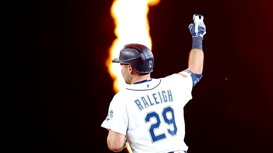 The 71-year-old record Cal Raleigh matched with three-homer night for Seattle Mariners vs Phillies