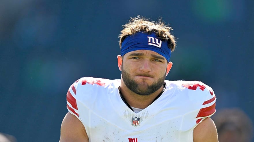 New York Giants RT defends Cam Skattebo after reported fight with teammate during practice
