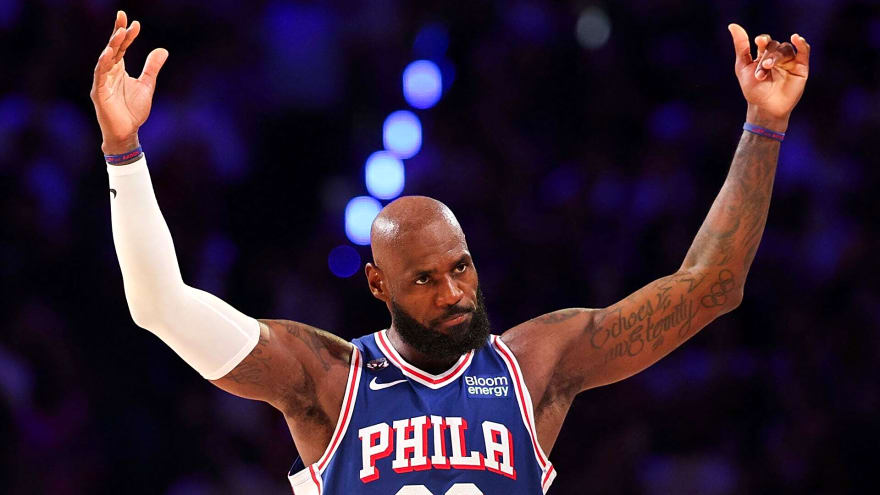'LeBricked a few': Skip Bayless reacts to LeBron James' performance after 76ers beat Cavaliers