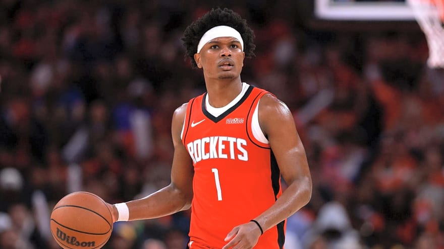 Amen Thompson names the first thing he bought with his new $208m Rockets contract