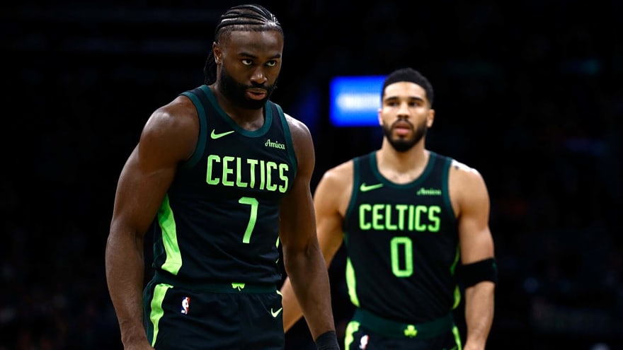 Celtics announcers take ‘PR Team’ digs at Jaylen Brown over Jayson Tatum beef