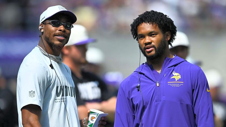 Justin Jefferson’s emotional reaction to Kyler Murray concussion after scary hit during Vikings win