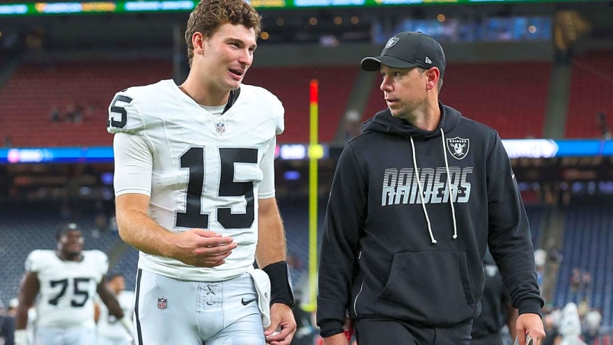 ‘Have to’ – Klint Kubiak’s honest answer on Fernando Mendoza replacing Kirk Cousins as Raiders QB1