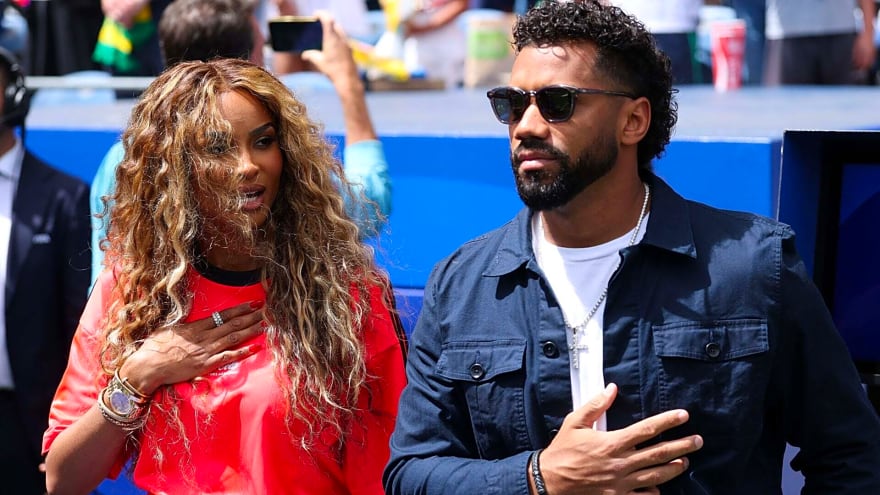 NFL legend Russell Wilson returns to Seattle with wife Ciara for USMNT World Cup clash vs Australia