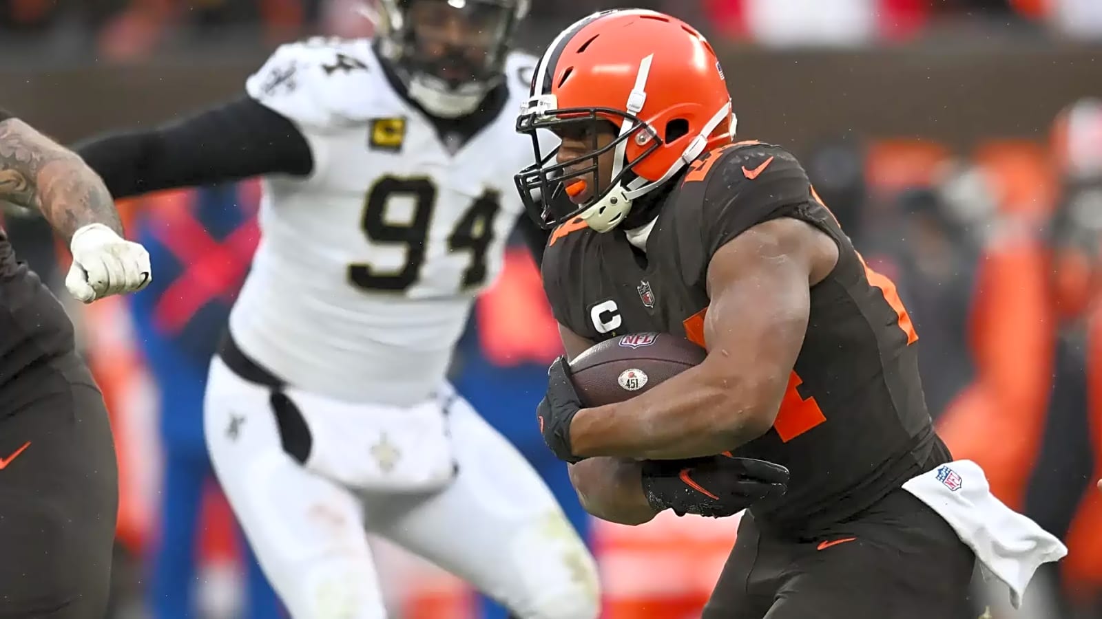 Cleveland Browns: Myles Garrett Reveals Wish for Nick Chubb After RB Signed With Texans