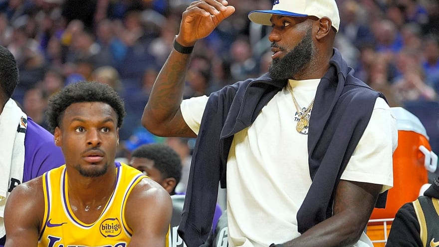 Bill Simmons addresses hilarious Bronny James playoff idea which could cause problems for LeBron James