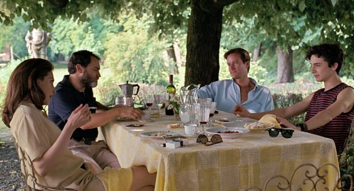 Elio and Mr. Perlman