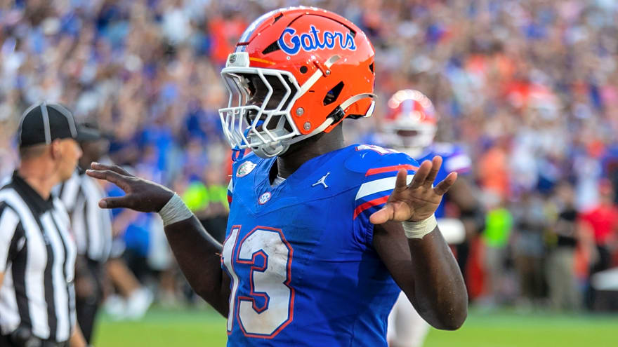 Jadan Baugh, No. 16 Florida ready to move on, but that's easier said than done