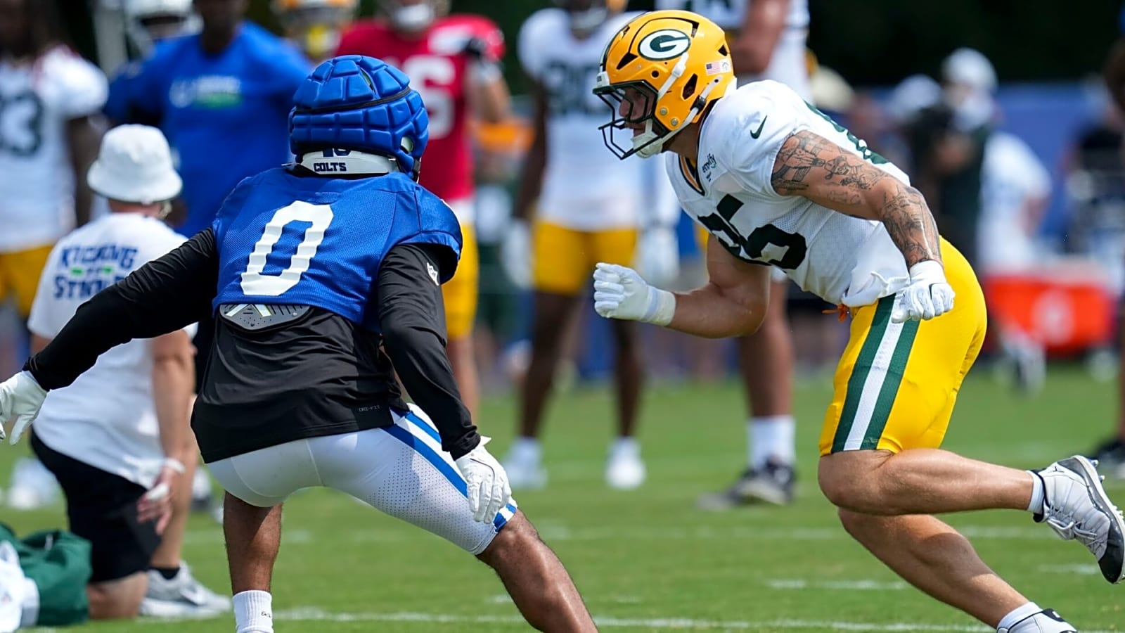 Packers' Matt LaFleur notices Tucker Kraft’s transformation after award