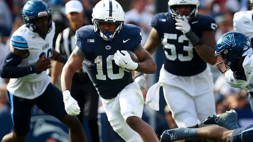Penn State Record Watch: Where Do Nick Singleton and Kaytron Allen Sit on All-Time Lists After 3 Games?