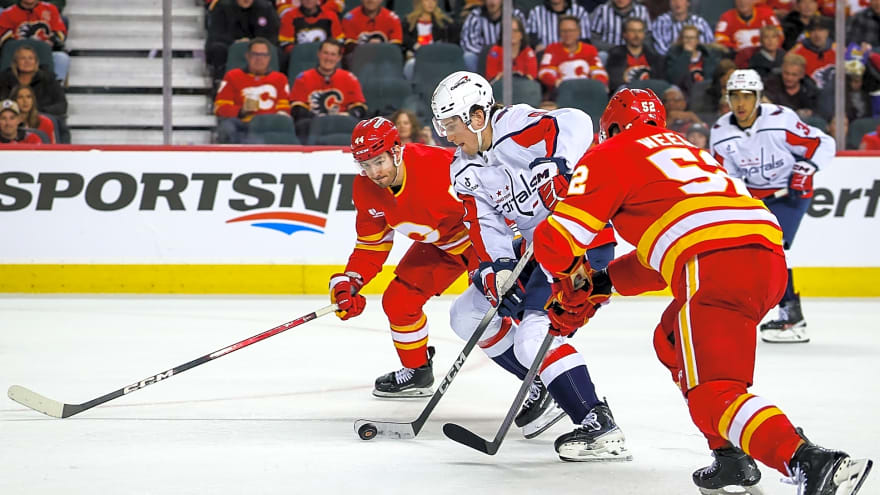 Beyond the Boxscore: Flames goals remain on vacation, Capitals swarm Cooley in another home loss