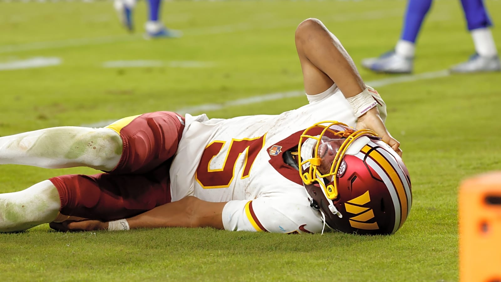 Commanders, Jayden Daniels avoid worst-case scenario