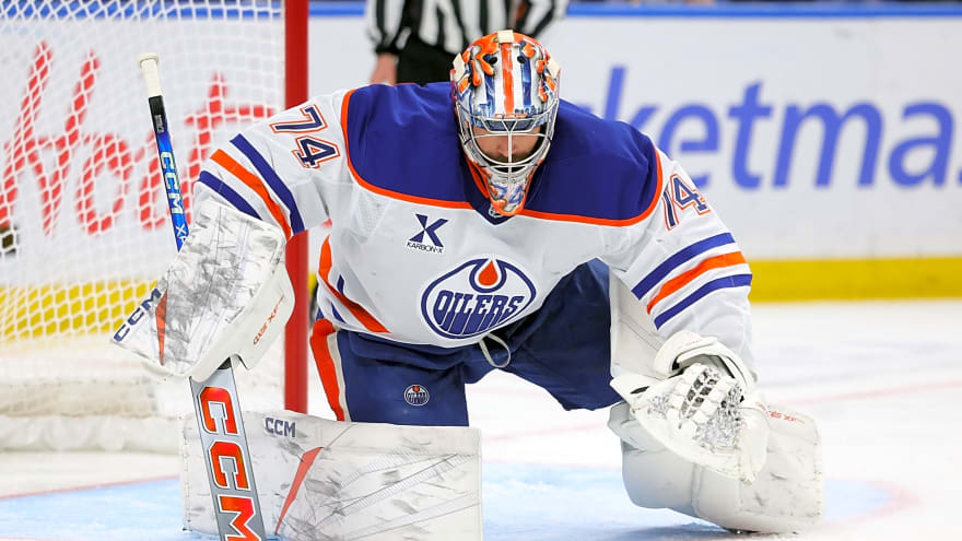 Buffalo commentator takes aim at Edmonton’s goaltending as Oilers lose 5-1 to Sabres