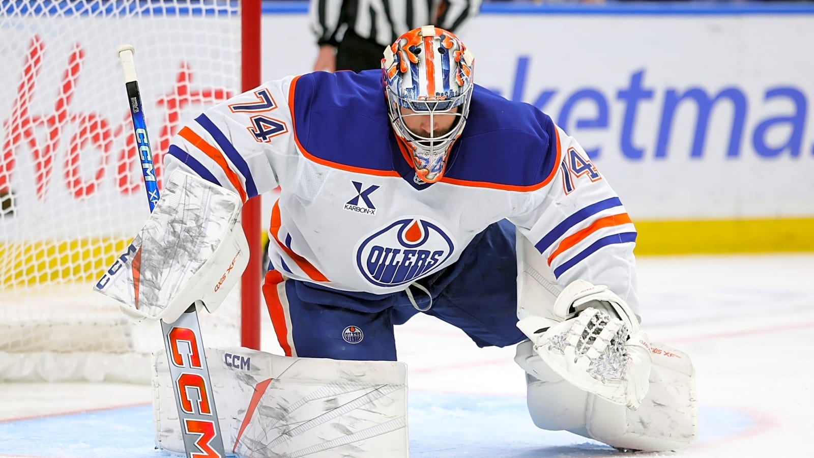 Buffalo commentator takes aim at Edmonton’s goaltending as Oilers lose 5-1 to Sabres