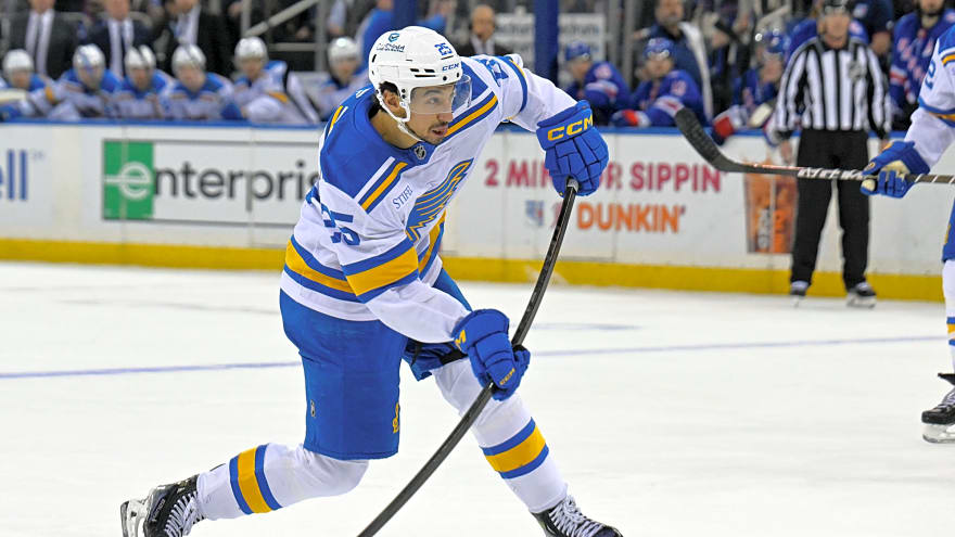 Blues Forward Could Benefit from Fresh Start Amid Stronger Play