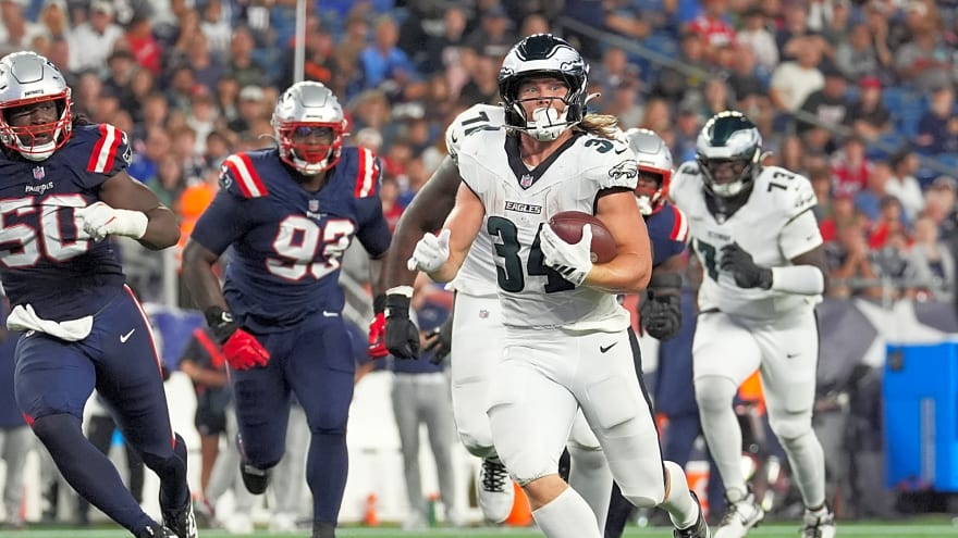 Carson Steele is Next Man up in Eagles Backfield