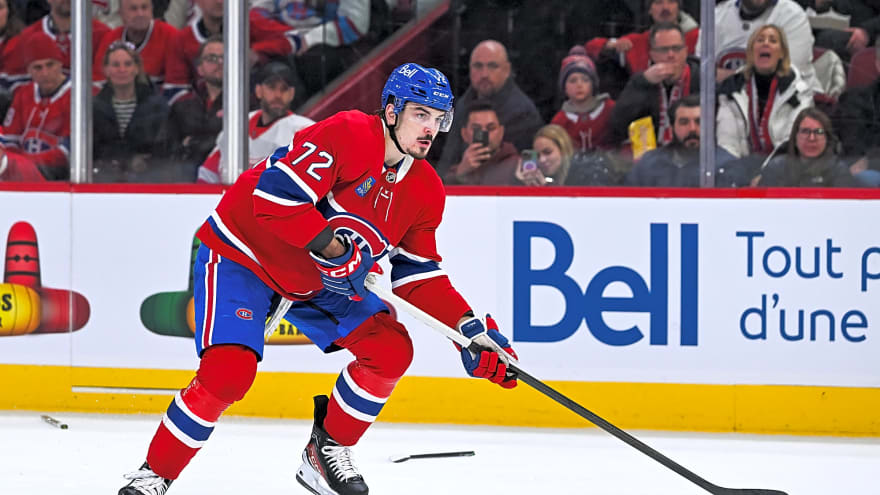 Eight hits: Arber Xhekaj manages to stay in the lineup