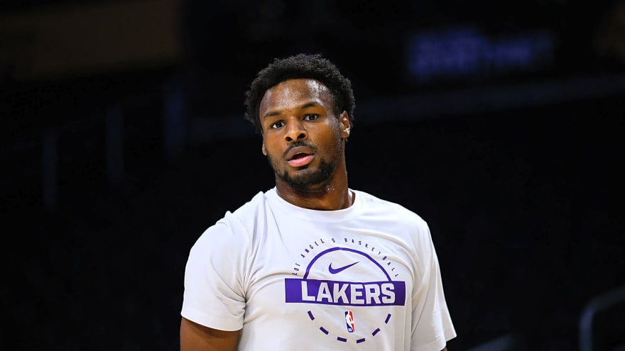 Bronny James Abysmal Start to The Season Has Fans Calling For Lakers To Move On