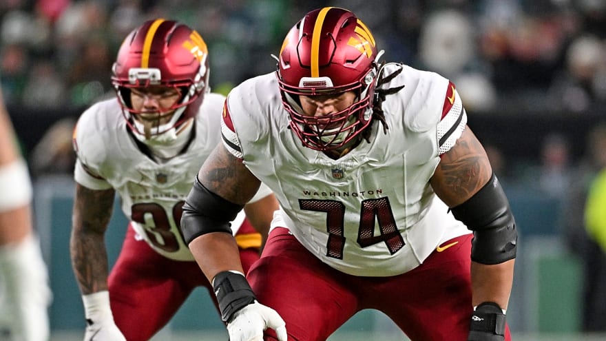 Commanders OL Brandon Coleman To Replace Laremy Tunsil At Left Tackle