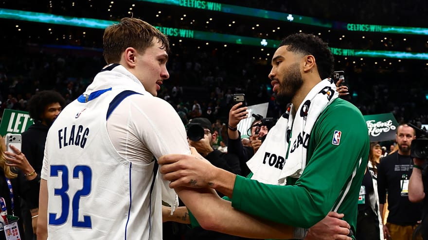 Mavericks’ Cooper Flagg on facing Jayson Tatum: ‘Someone I idolized growing up’