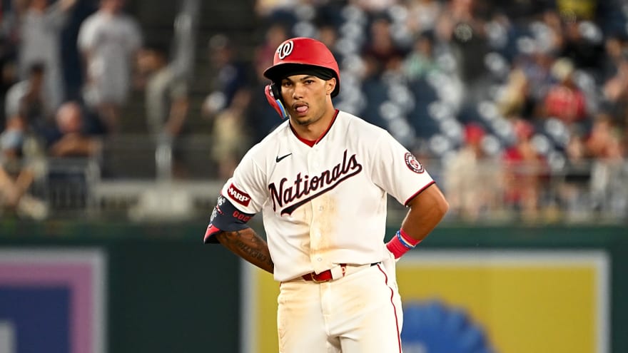 Nats young OF Daylen Lile picked a great time for career night