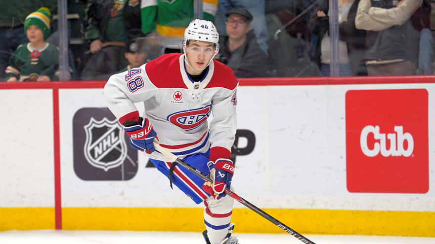 Lane Hutson will be skating instead of sunbathing during the break