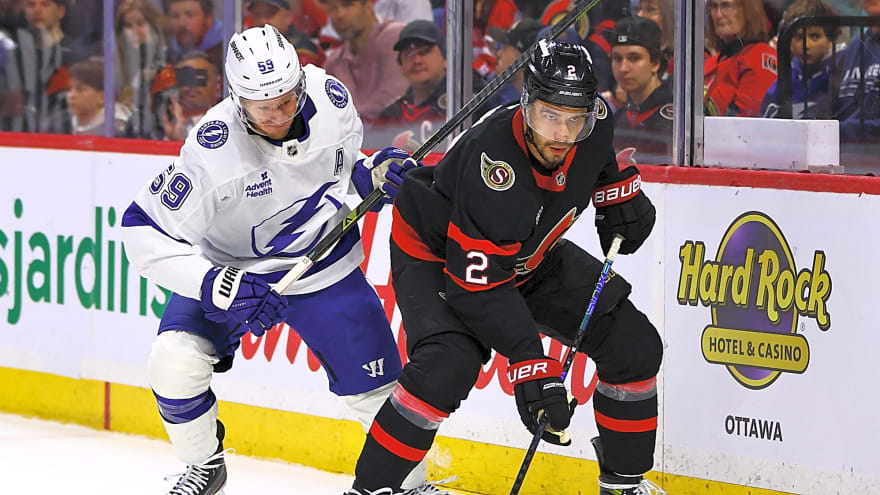 Senators’ Zub likely to miss start of regular season with knee injury