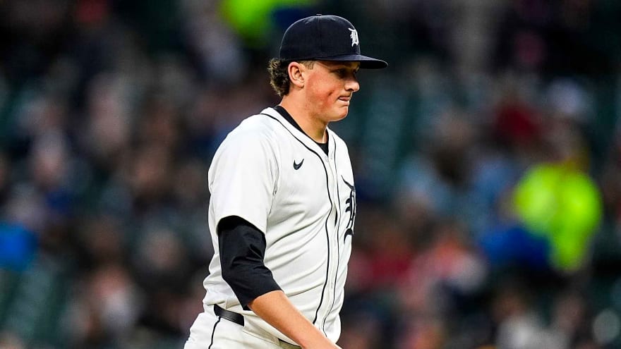 Detroit Tigers Starting Pitcher Reese Olson Ruled Out For 2026