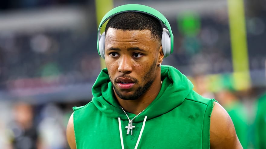 Eagles players address if Saquon Barkley is in a 'funk'