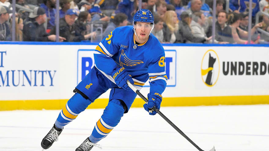 Blues Place Dylan Holloway On Injured Reserve
