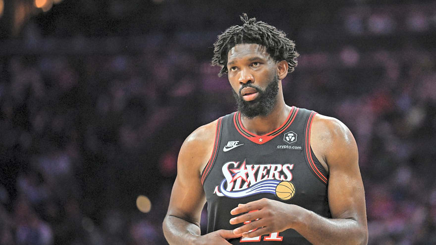 Joel Embiid has evasive response to questions about 76ers