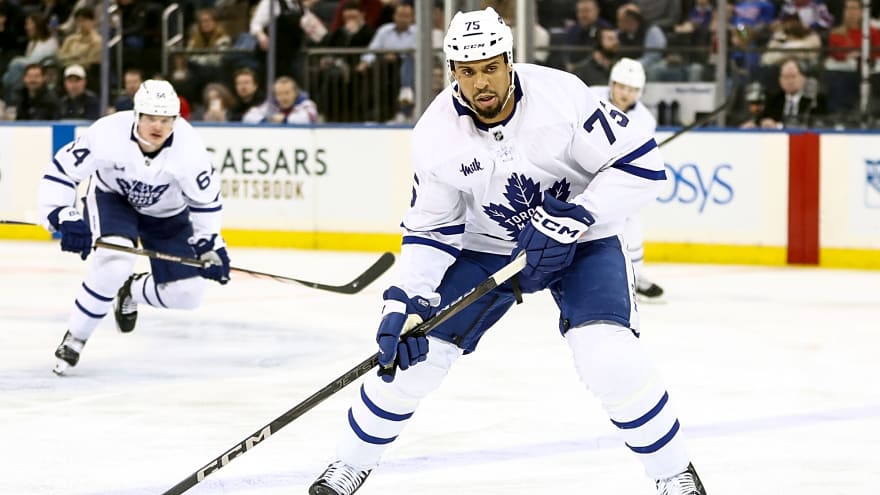 The Toronto Maple Leafs Trade Ryan Reaves to San Jose Sharks for Henry Thrun