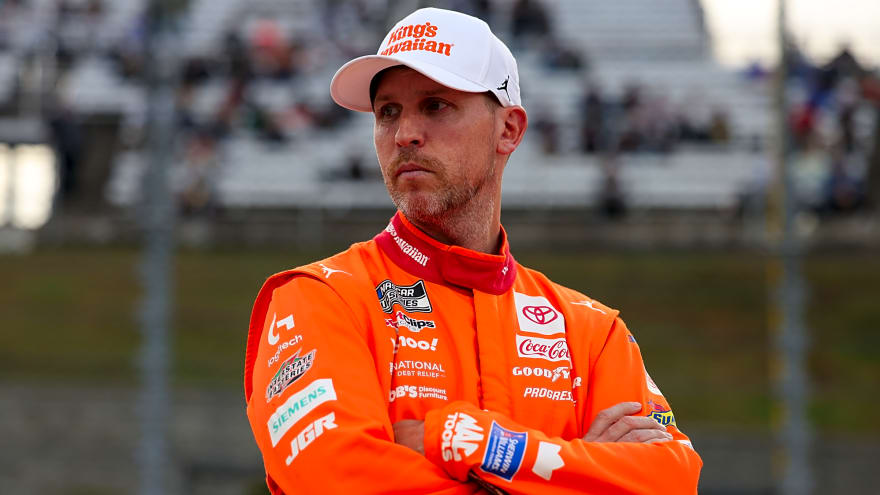 Denny Hamlin breaks silence after death of father in house fire