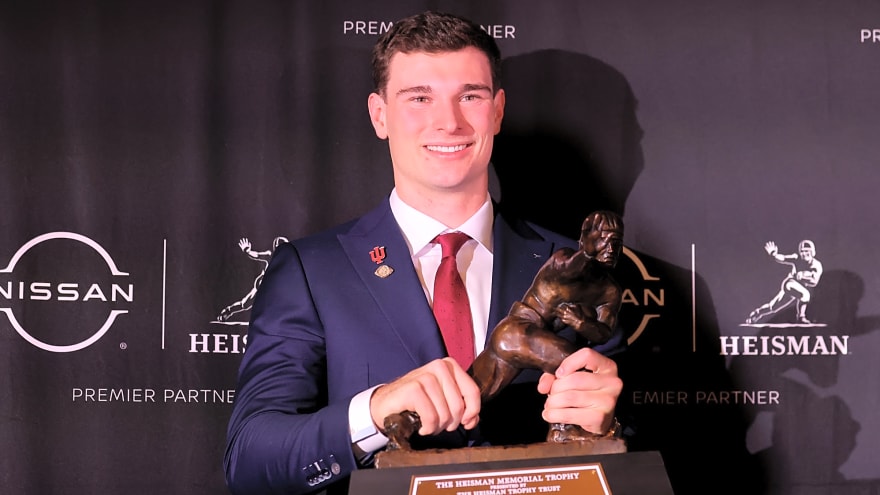 NY Jets trade up for their QB of the future, add a playmaker, and plug massive needs on defense in latest 4-round NFL mock draft 