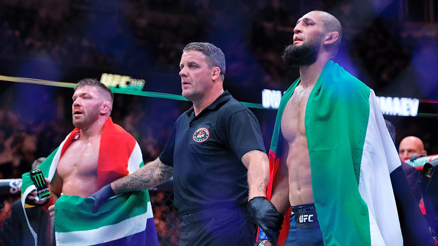 Khamzat Chimaev’s coach believes Sean Strickland or Anthony Hernandez could be next for him