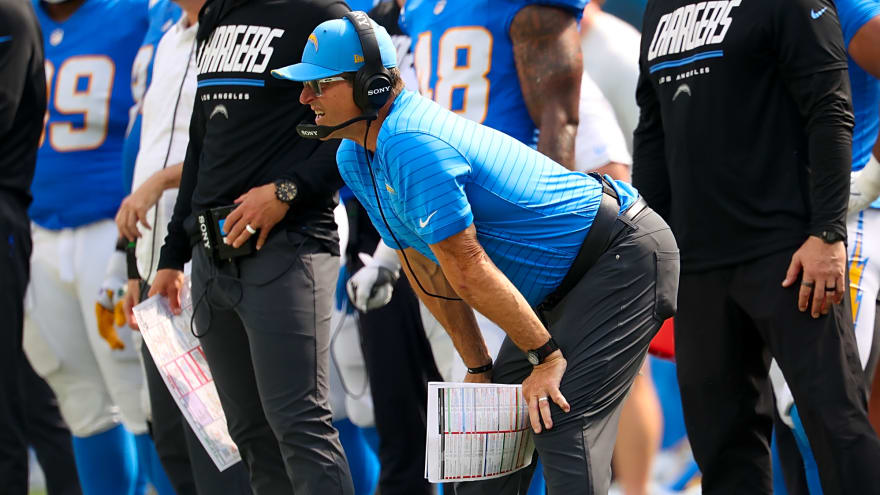 Jim Harbaugh Uses One Word to Describe Chargers’ Loss to Cardinals on Sunday