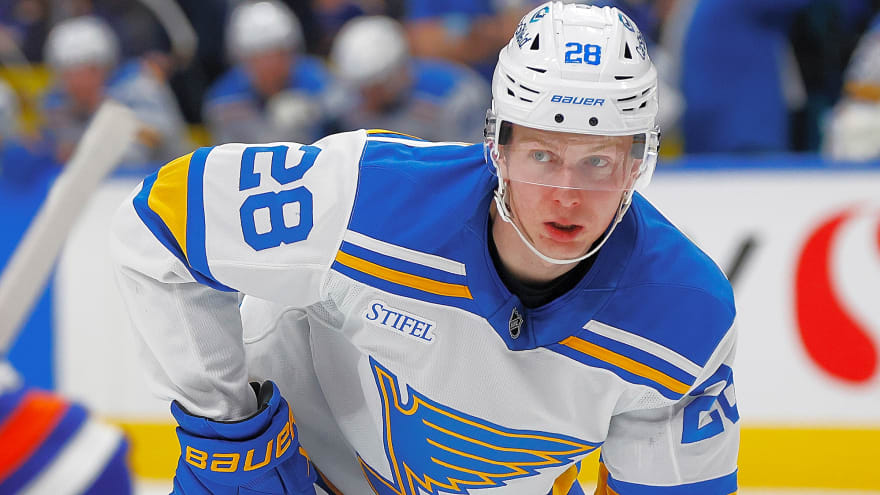 St. Louis Blues Reassign Otto Stenberg