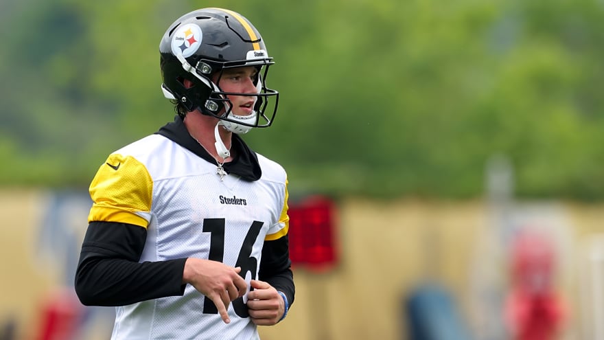 Steelers' Drew Allar Just Made A Rough First Impression During Training Camp