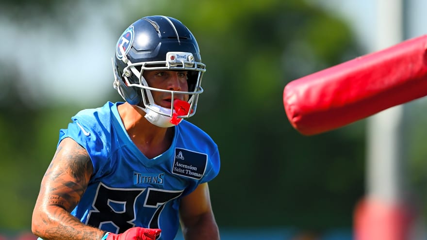 Tennessee Titans Wide Receiver Xavier Restrepo Set To Make NFL Debut Against Seattle Seahawks