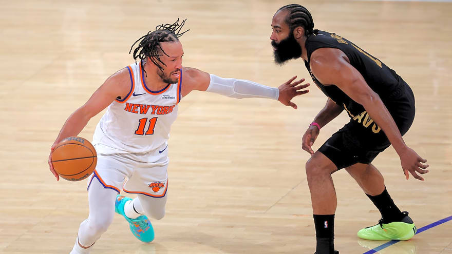 James Harden had the lamest comment about getting torched by Jalen Brunson
