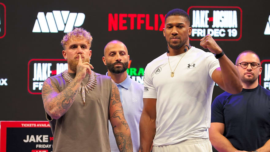 Jake Paul makes huge promise for Anthony Joshua showdown