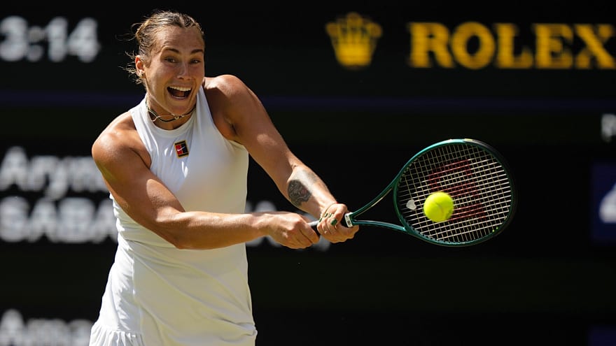 (In Images) Aryna Sabalenka Demands Apology From Amanda Anisimova For a Net Cord Winner During Wimbledon Semifinals