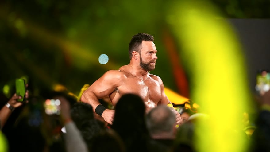 Why was LA Knight written off TV on WWE Raw, December 8, 2025?