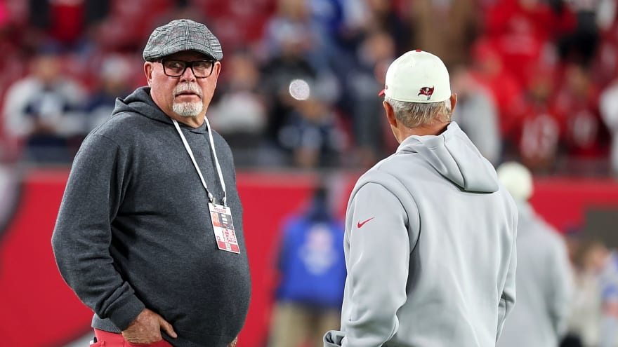 Bruce Arians offers prediction to Pat McAfee as to whether the Bucs will fire Todd Bowles after the season
