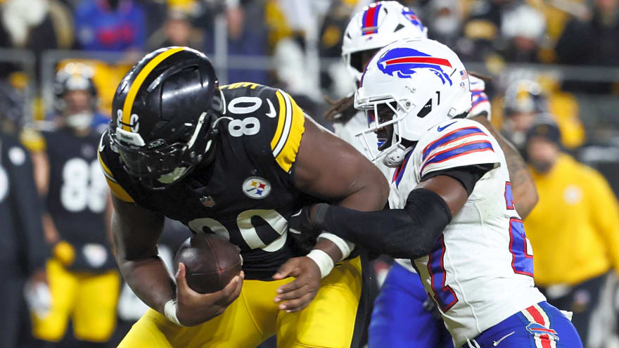Steelers' Darnell Washington Knows There Are Big Time Pressures Playing With Aaron Rodgers
