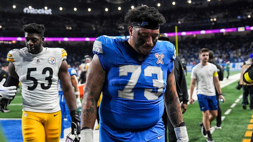 Lions Holding Competition At Left Guard