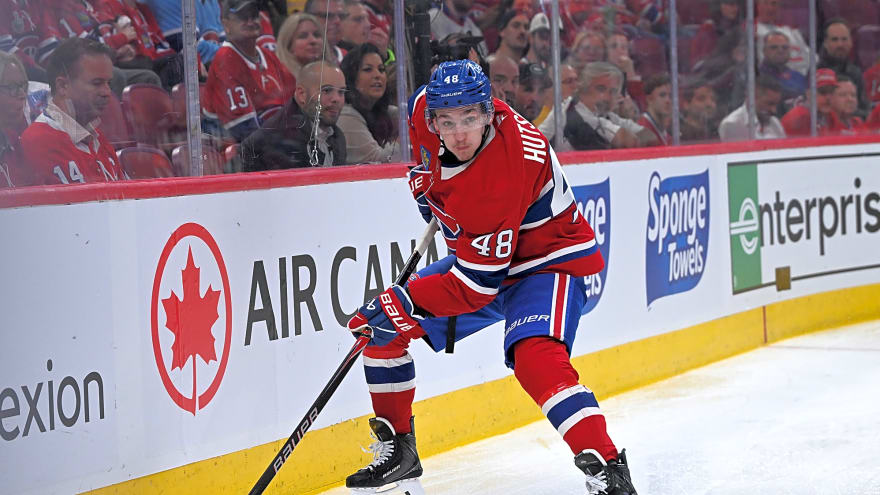 Lane Hutson had a vulgar quote about the Canadiens’ Game 4 loss
